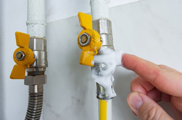 Gas Line Leak Detection