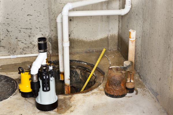Basement Drainage Pump Repair