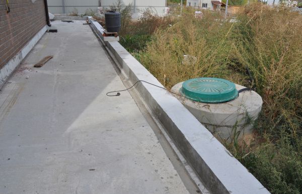 Yard Sump Pump Installation