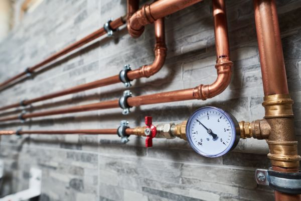 Copper Pipe Plumbing